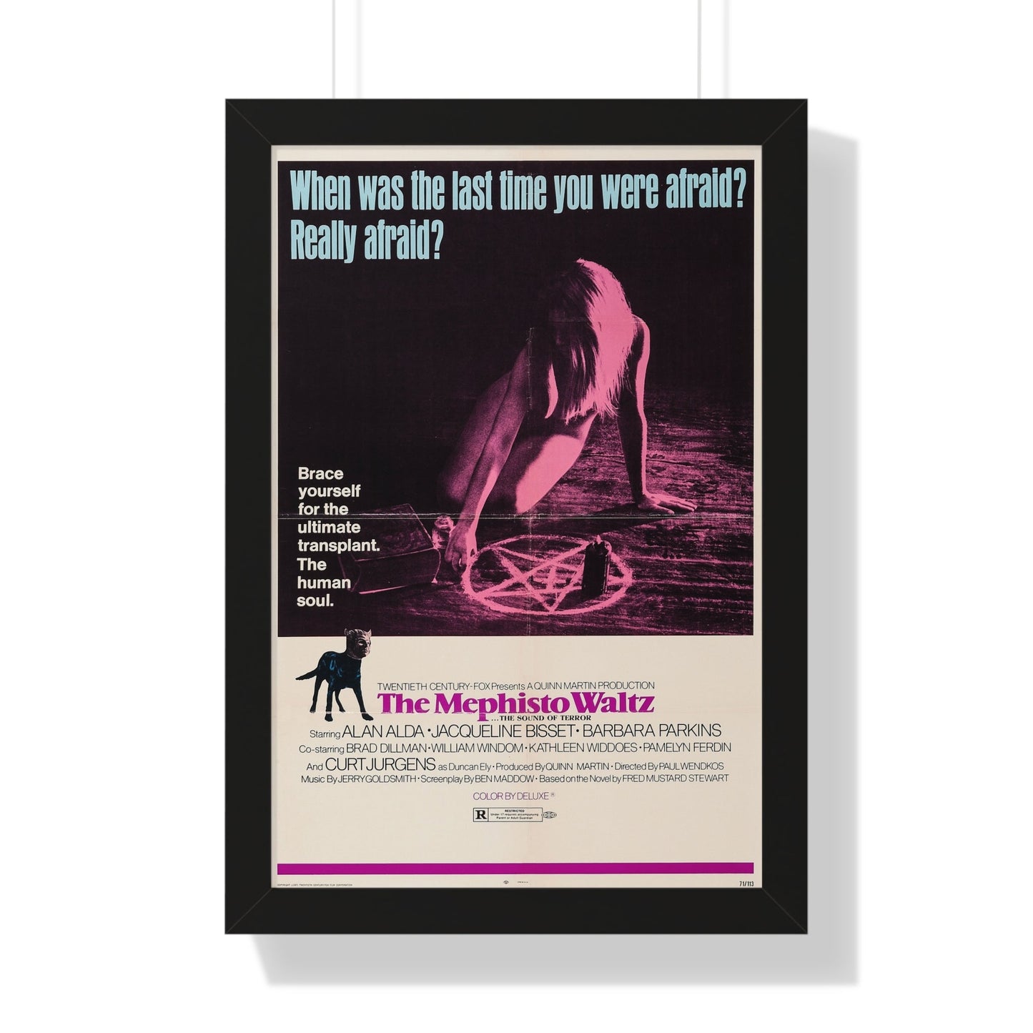 THE MEPHISTO WALTZ 1971 - Framed Movie Poster-16″ x 24″-The Sticker Space