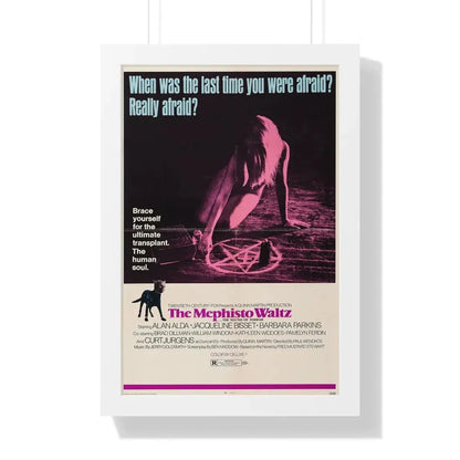 THE MEPHISTO WALTZ 1971 - Framed Movie Poster 16″ x 24″ White - The Sticker Space