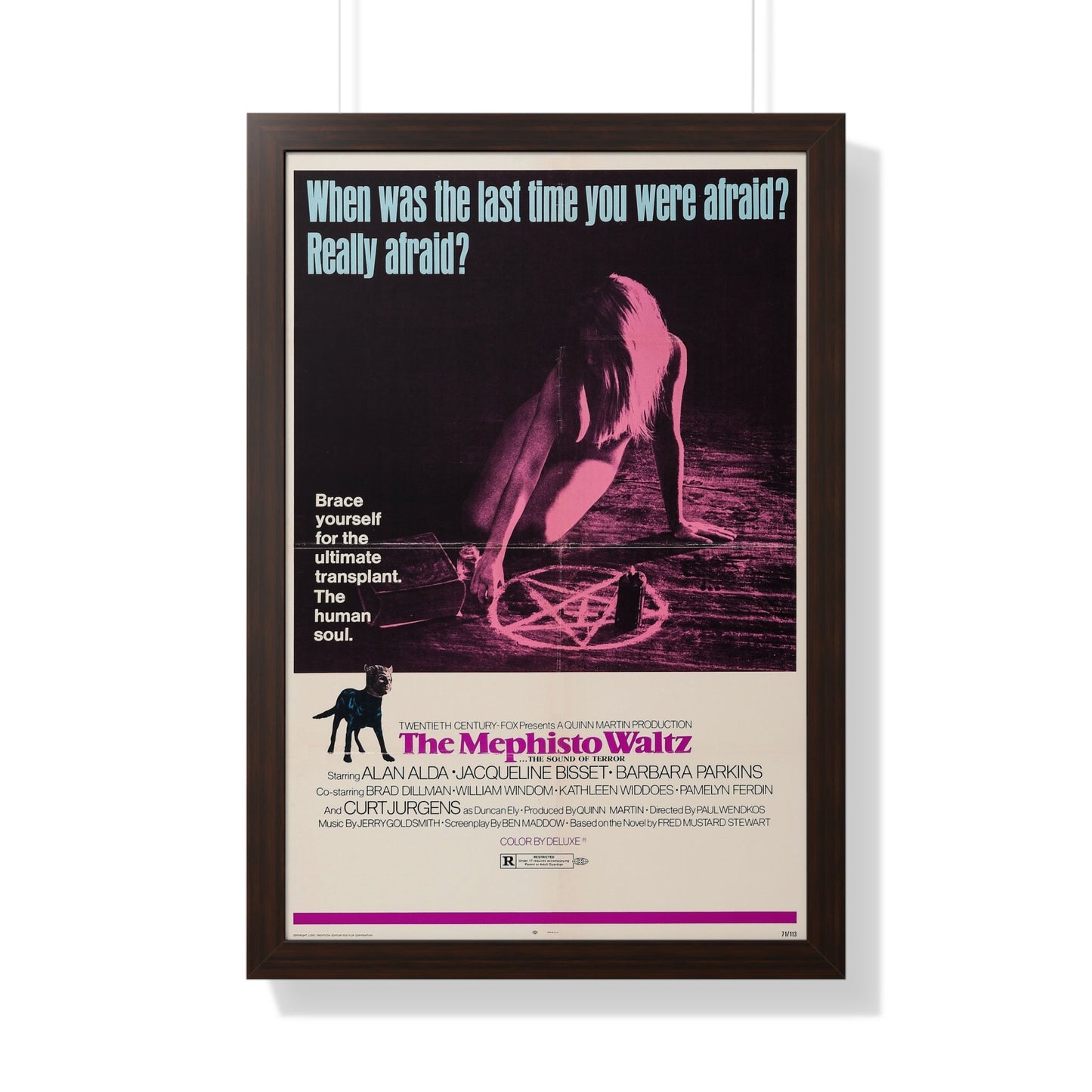 THE MEPHISTO WALTZ 1971 - Framed Movie Poster-20" x 30"-The Sticker Space