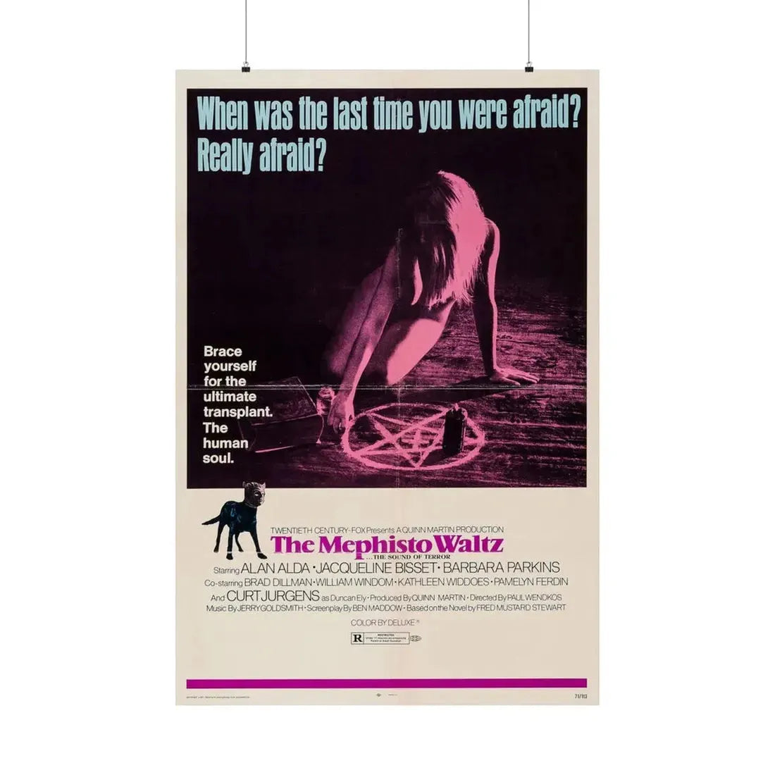 THE MEPHISTO WALTZ 1971 - Paper Movie Poster 36" x 54" Matte - The Sticker Space