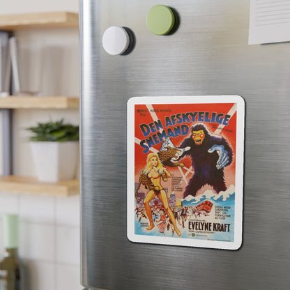 THE MIGHTY PEKING MAN (DANISH) 1977 Movie Poster - Refrigerator Magnet-The Sticker Space