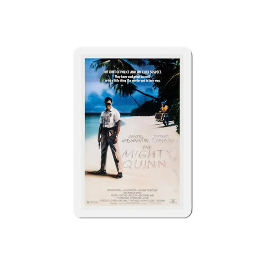 The Mighty Quinn 1989 Movie Poster Refrigerator Magnet 2 Inch - The Sticker Space