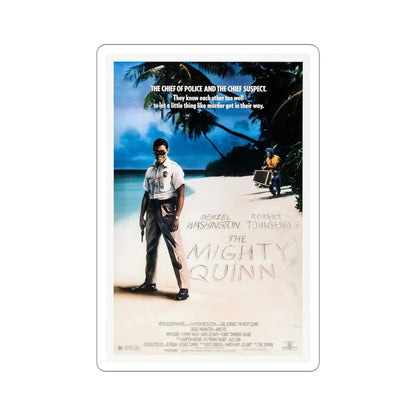 The Mighty Quinn 1989 Movie Poster STICKER Vinyl Die-Cut Decal 5 Inch - The Sticker Space
