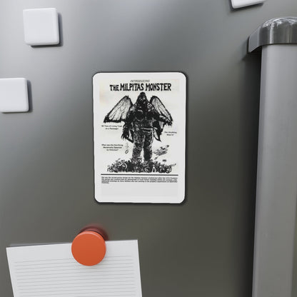 THE MILPITAS MONSTER 1976 Movie Poster - Refrigerator Magnet-The Sticker Space