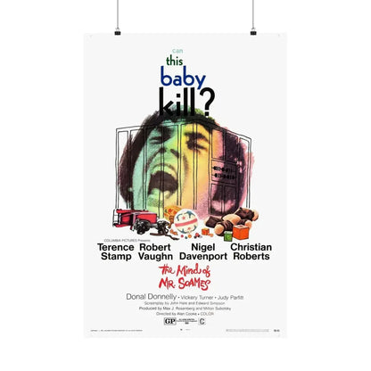 THE MIND OF MR  SOAMES 1970 - Paper Movie Poster 24″ x 36″ Matte - The Sticker Space