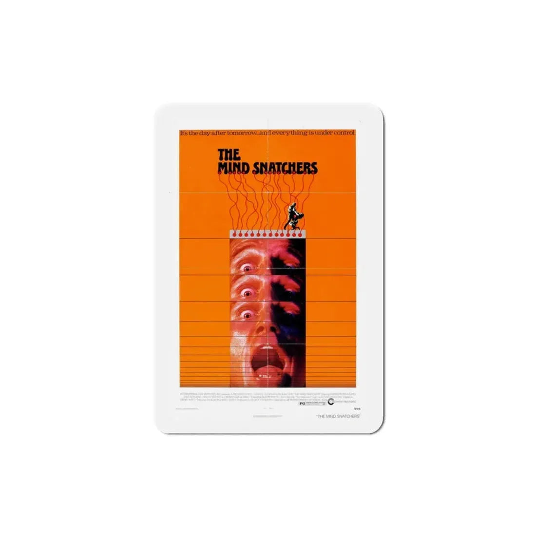 The Mind Snatchers 1972 Movie Poster Refrigerator Magnet 3 Inch - The Sticker Space
