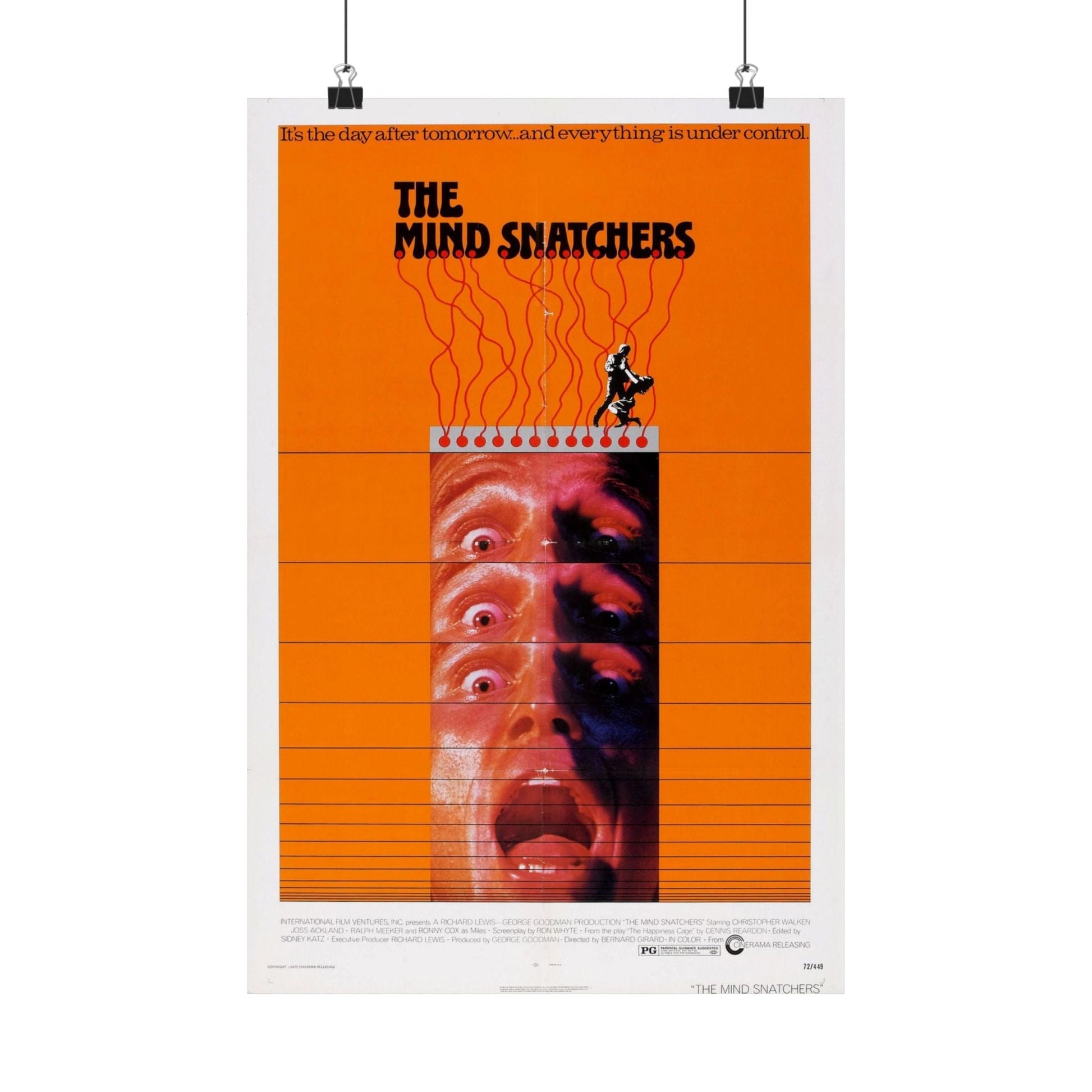 THE MIND SNATCHERS 1972 - Paper Movie Poster-12″ x 18″-The Sticker Space