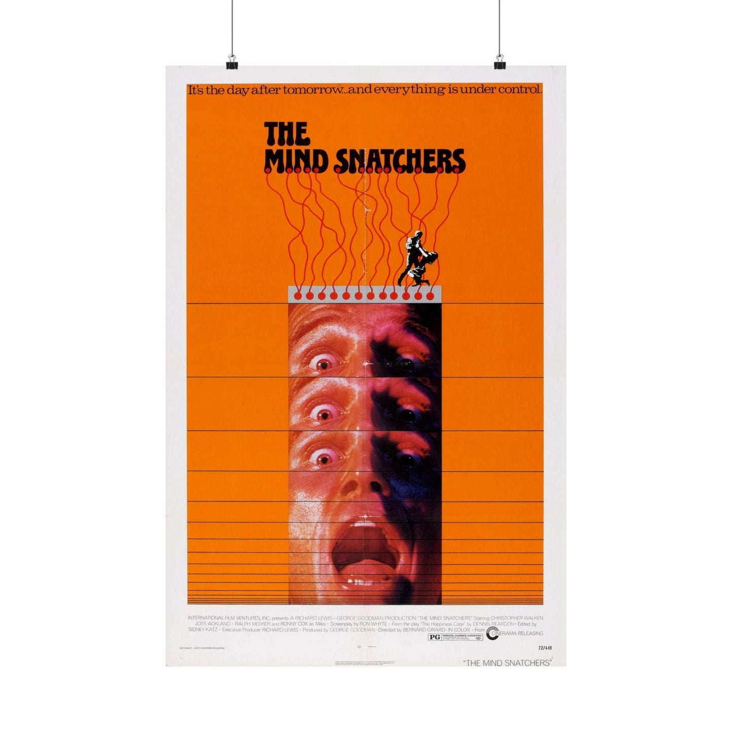 THE MIND SNATCHERS 1972 - Paper Movie Poster-24″ x 36″-The Sticker Space