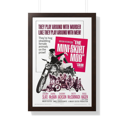 THE MINISKIRT MOB 1968 - Framed Movie Poster-20" x 30"-The Sticker Space