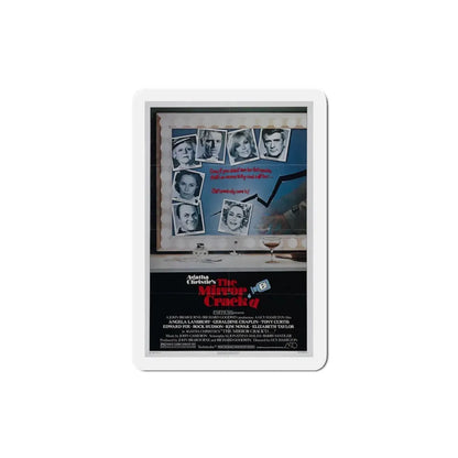 The Mirror Crack'd 1980 Movie Poster Refrigerator Magnet 3 Inch - The Sticker Space