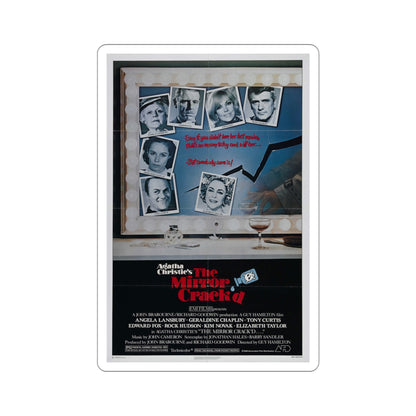 The Mirror Crack'd 1980 Movie Poster STICKER Vinyl Die-Cut Decal-4 Inch-The Sticker Space