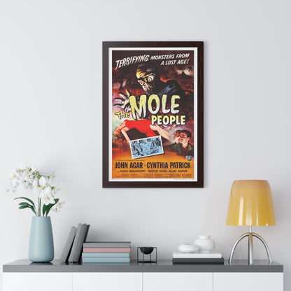 THE MOLE PEOPLE 1956 - Framed Movie Poster-The Sticker Space