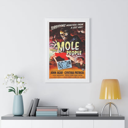 THE MOLE PEOPLE 1956 - Framed Movie Poster-The Sticker Space