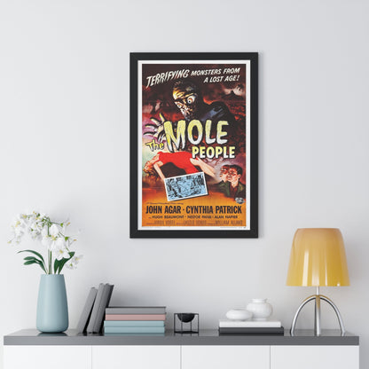 THE MOLE PEOPLE 1956 - Framed Movie Poster-The Sticker Space