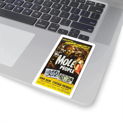 THE MOLE PEOPLE (2) 1956 Movie Poster - STICKER Vinyl Kiss-Cut Decal - The Sticker Space