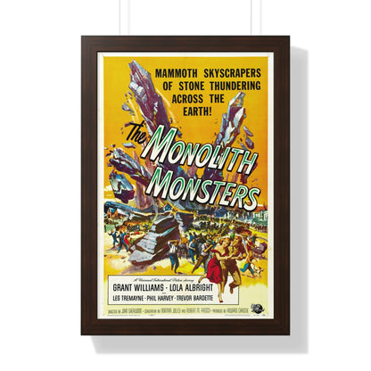 THE MONOLITH MONSTERS 1957 - Framed Movie Poster-16″ x 24″-The Sticker Space