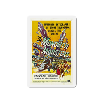 THE MONOLITH MONSTERS 1957 Movie Poster - Refrigerator Magnet-6 × 6"-The Sticker Space