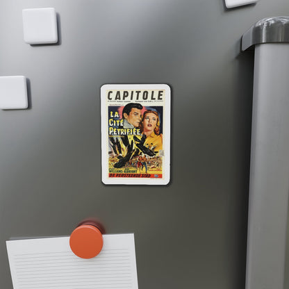 THE MONOLITH MONSTERS (BELGIAN) 1957 Movie Poster - Refrigerator Magnet-The Sticker Space