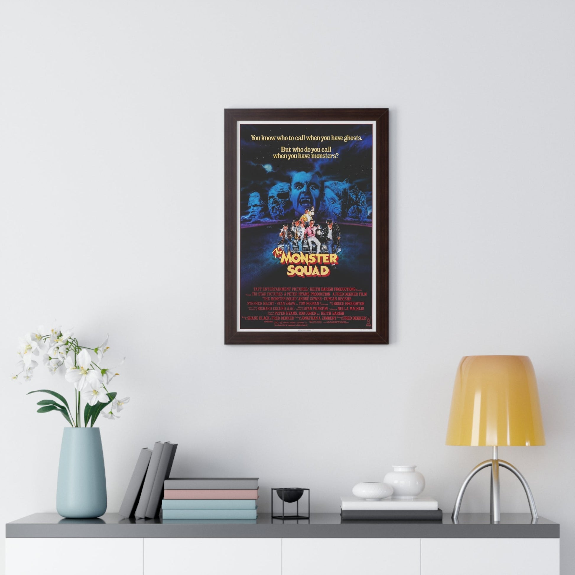 THE MONSTER SQUAD 1987 - Framed Movie Poster-The Sticker Space