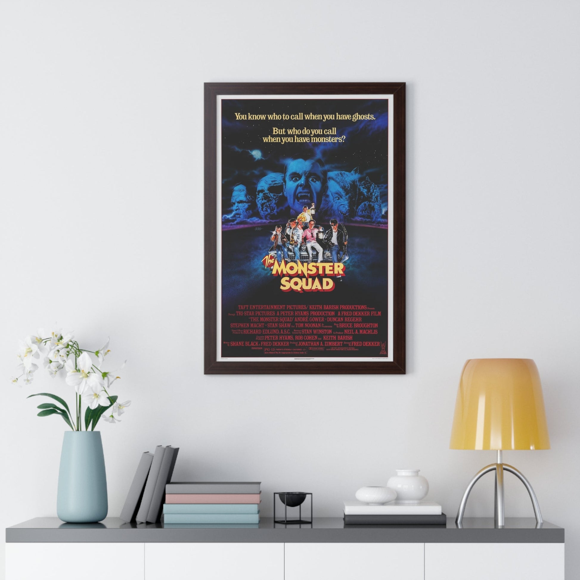 THE MONSTER SQUAD 1987 - Framed Movie Poster-The Sticker Space