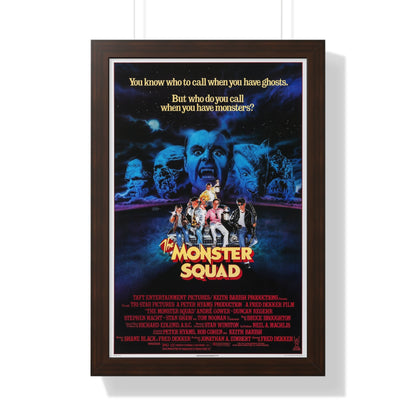 THE MONSTER SQUAD 1987 - Framed Movie Poster-16″ x 24″-The Sticker Space