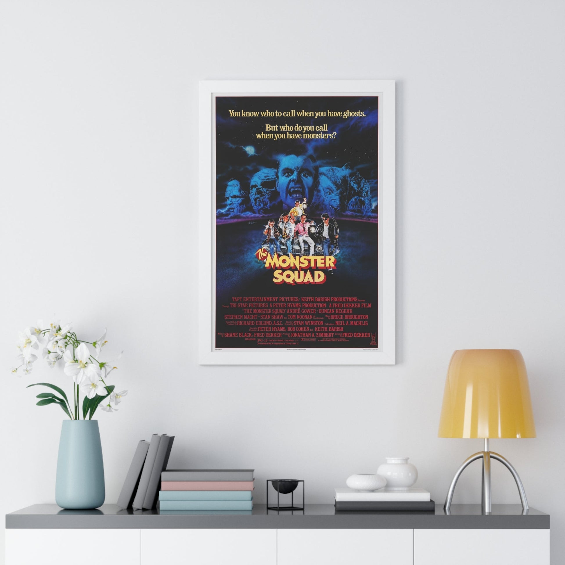 THE MONSTER SQUAD 1987 - Framed Movie Poster-The Sticker Space