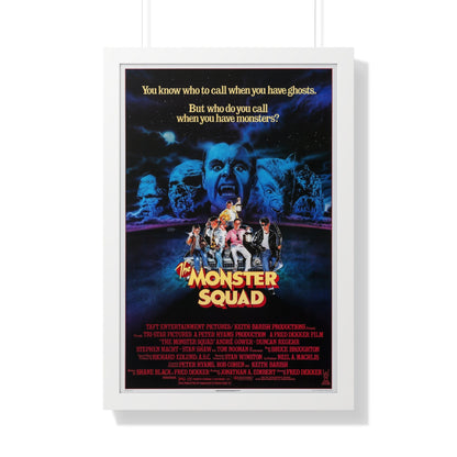 THE MONSTER SQUAD 1987 - Framed Movie Poster-20" x 30"-The Sticker Space