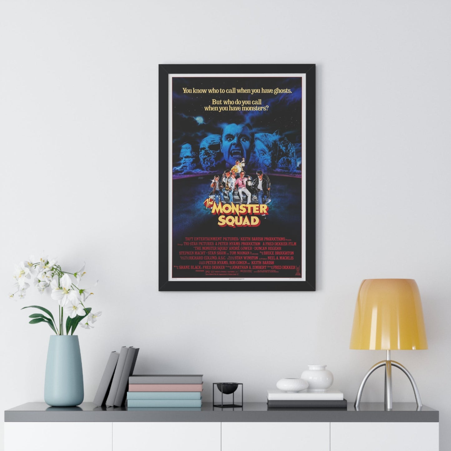 THE MONSTER SQUAD 1987 - Framed Movie Poster-The Sticker Space