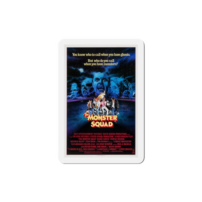The Monster Squad 1987 Movie Poster Die-Cut Magnet-3" x 3"-The Sticker Space