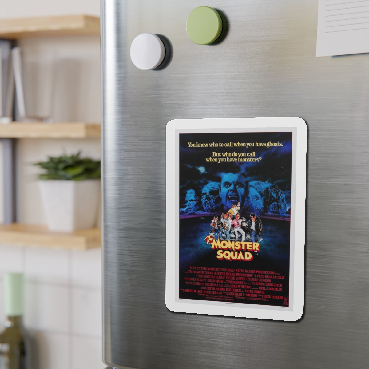 THE MONSTER SQUAD 1987 Movie Poster - Refrigerator Magnet-The Sticker Space