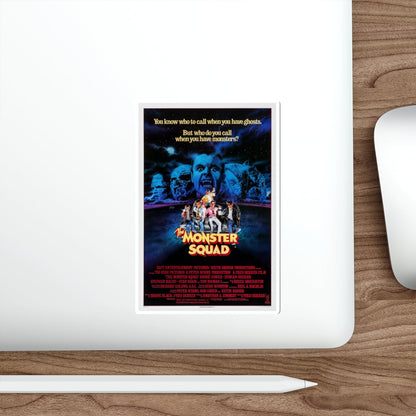 THE MONSTER SQUAD 1987 Movie Poster STICKER Vinyl Die-Cut Decal-The Sticker Space