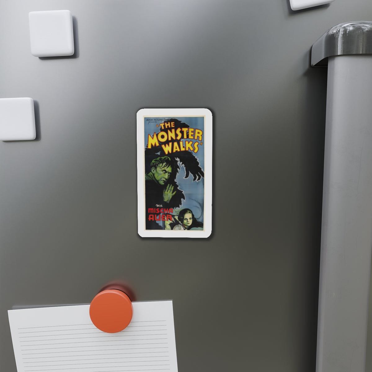 THE MONSTER WALKS 1932 Movie Poster - Refrigerator Magnet-The Sticker Space