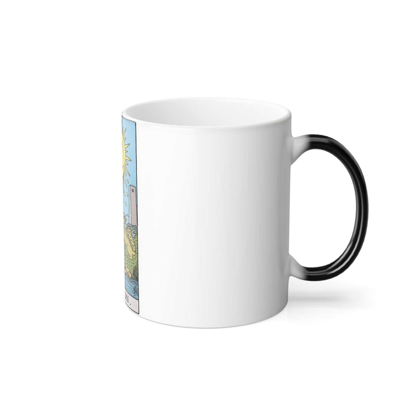 The Moon (Tarot Card) Color Changing Mug 11oz-11oz-The Sticker Space