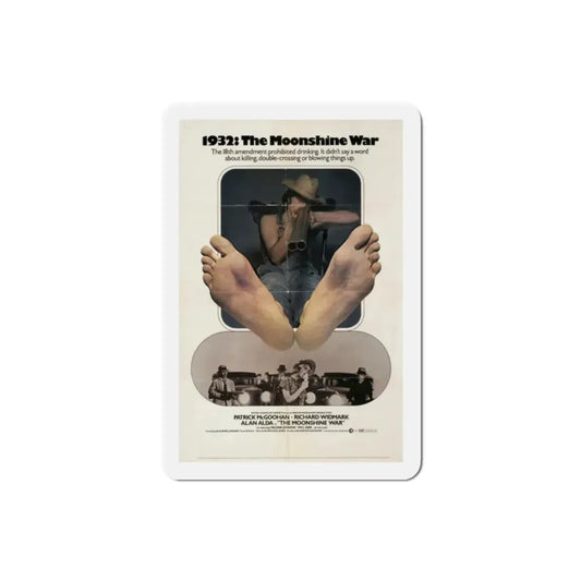 The Moonshine War 1970 Movie Poster Refrigerator Magnet 2 Inch - The Sticker Space