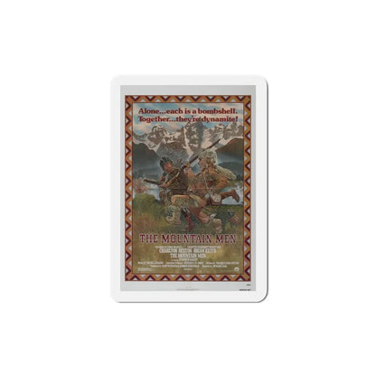 The Mountain Men 1980 Movie Poster Refrigerator Magnet 4 Inch - The Sticker Space
