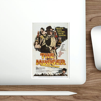 The Mugger 1958 Movie Poster STICKER Vinyl Die-Cut Decal-The Sticker Space