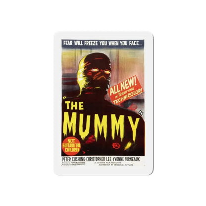 THE MUMMY (1959) 2 Movie Poster - Refrigerator Magnet 6 Inch Die-Cut - The Sticker Space