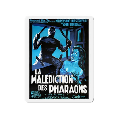 THE MUMMY (1959) 4 Movie Poster - Refrigerator Magnet 2 Inch Die-Cut - The Sticker Space