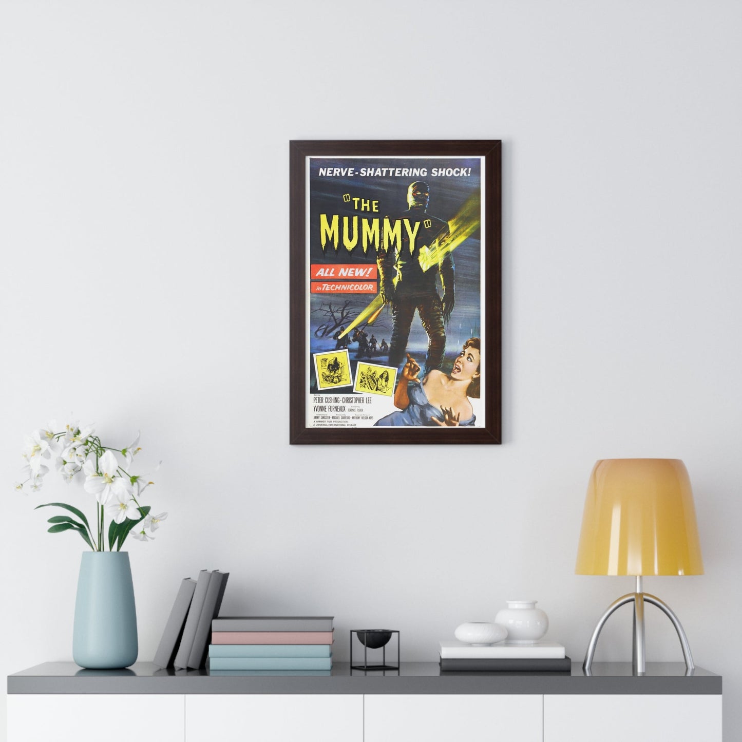 THE MUMMY (1959) - Framed Movie Poster-The Sticker Space