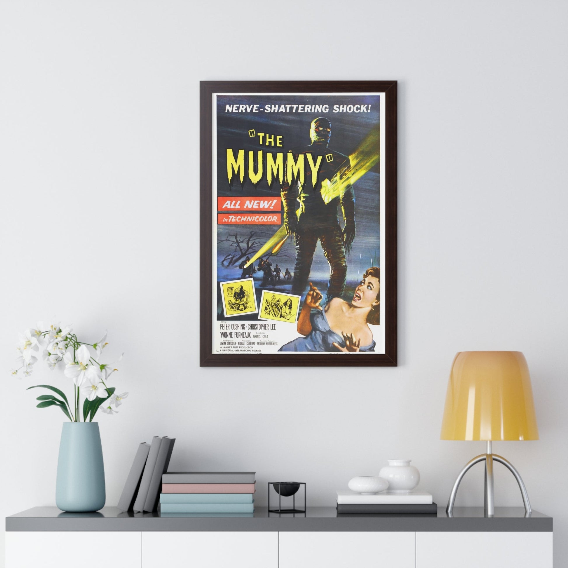 THE MUMMY (1959) - Framed Movie Poster-The Sticker Space