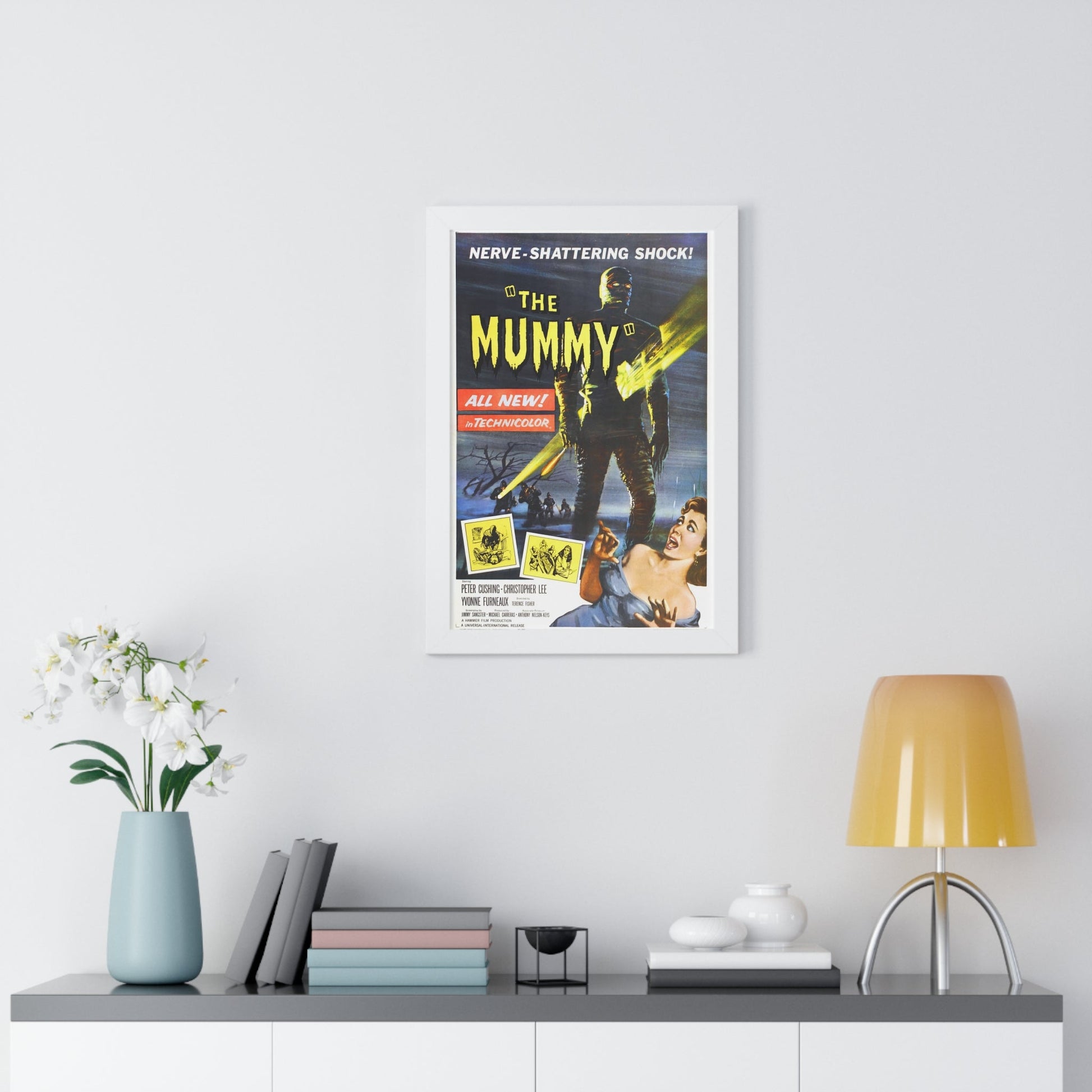 THE MUMMY (1959) - Framed Movie Poster-The Sticker Space