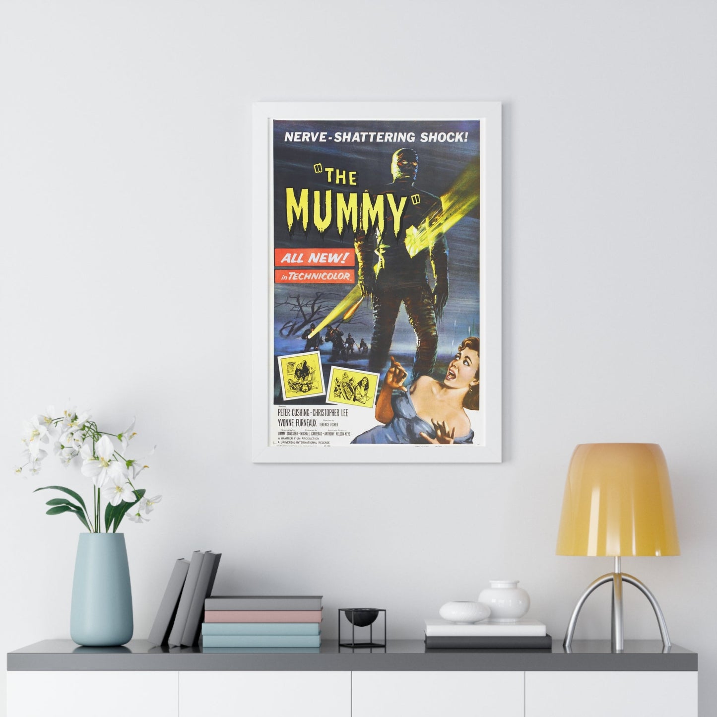 THE MUMMY (1959) - Framed Movie Poster-The Sticker Space