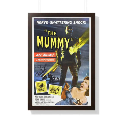 THE MUMMY (1959) - Framed Movie Poster 20" x 30" Walnut - The Sticker Space