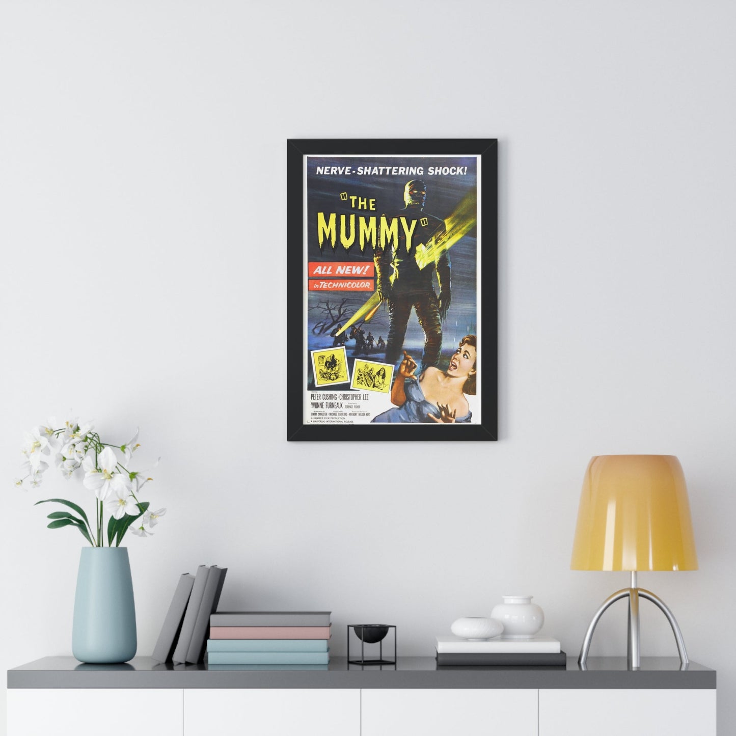 THE MUMMY (1959) - Framed Movie Poster-The Sticker Space