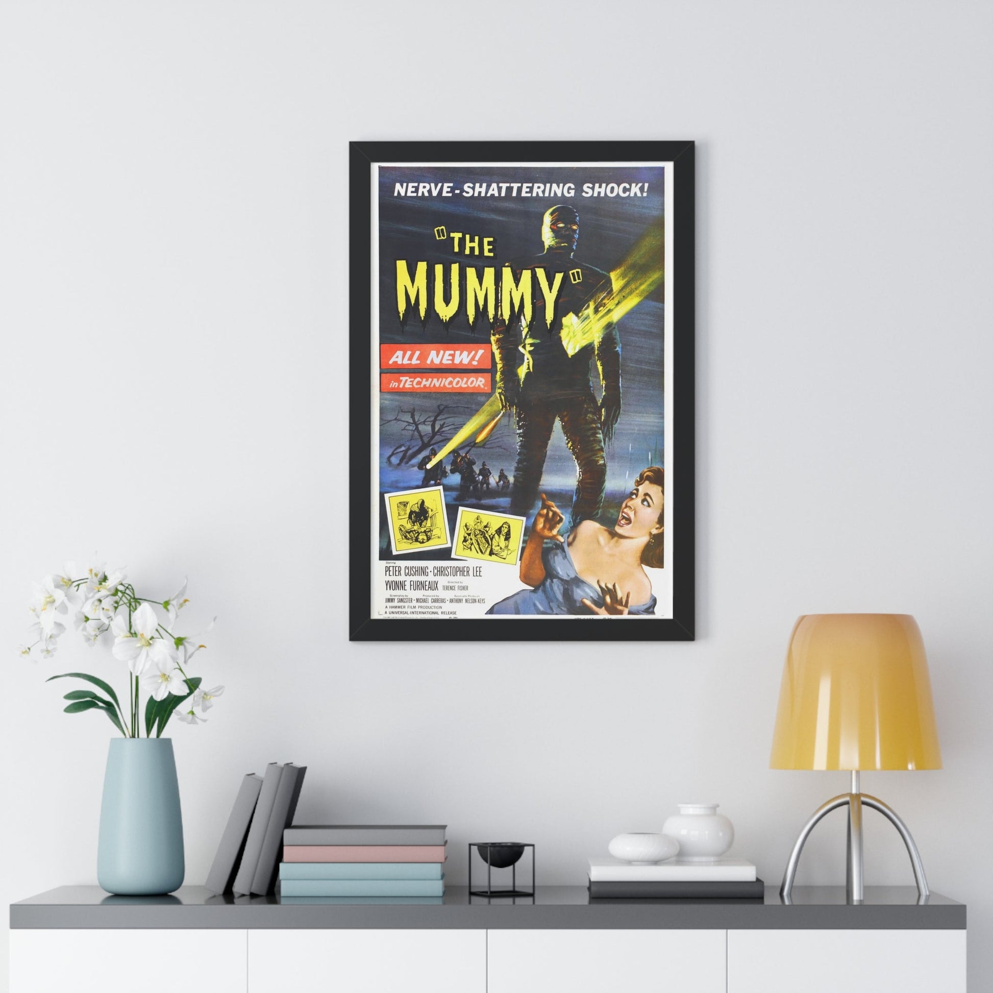 THE MUMMY (1959) - Framed Movie Poster-The Sticker Space