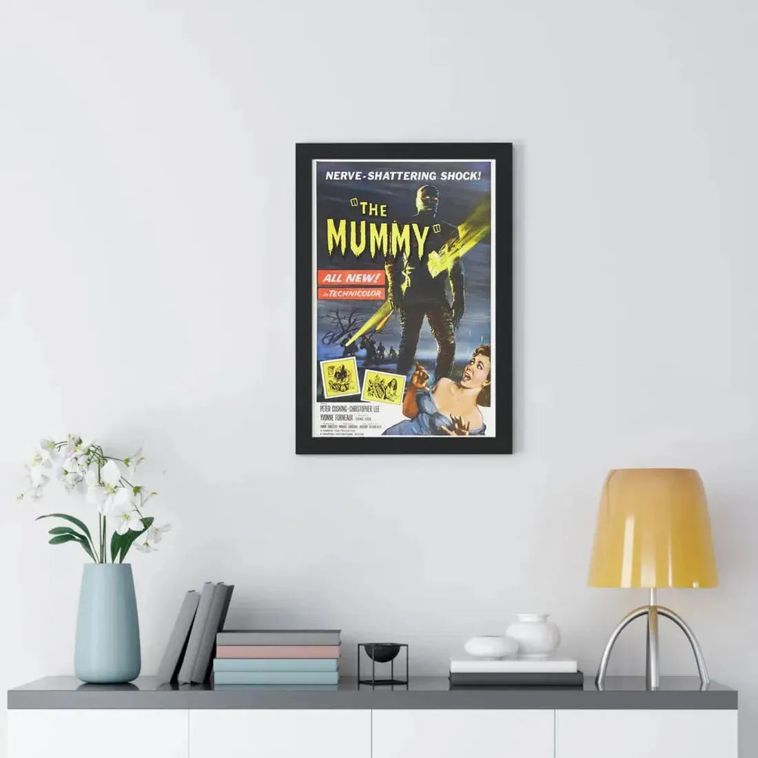 THE MUMMY (1959) - Framed Movie Poster - The Sticker Space
