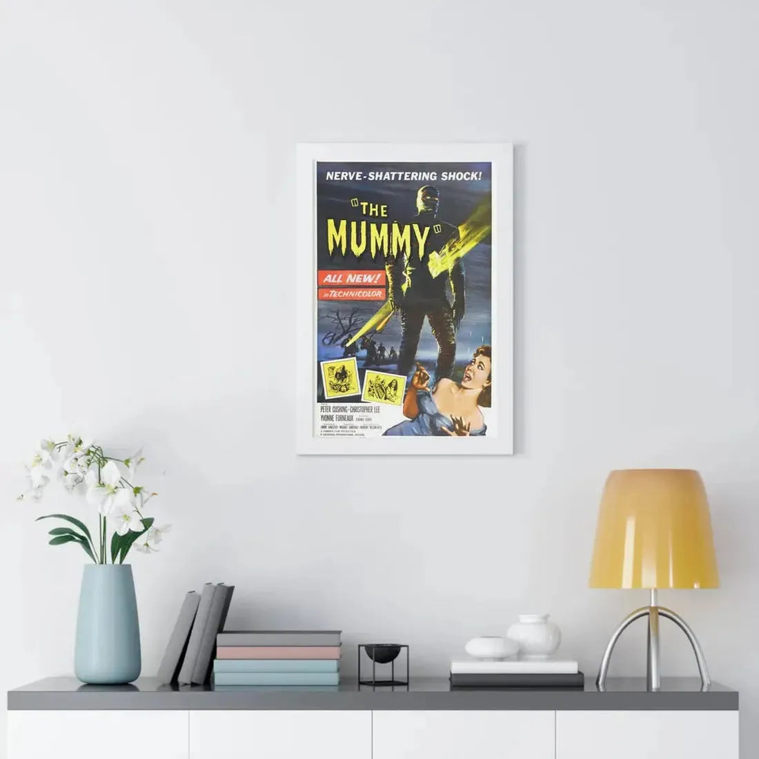 THE MUMMY (1959) - Framed Movie Poster - The Sticker Space