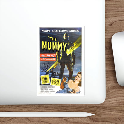 THE MUMMY (1959) Movie Poster STICKER Vinyl Die-Cut Decal-The Sticker Space