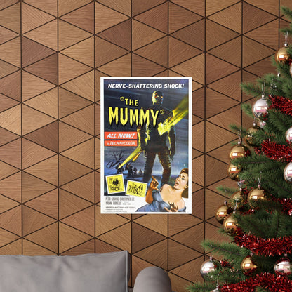 THE MUMMY (1959) - Paper Movie Poster-The Sticker Space