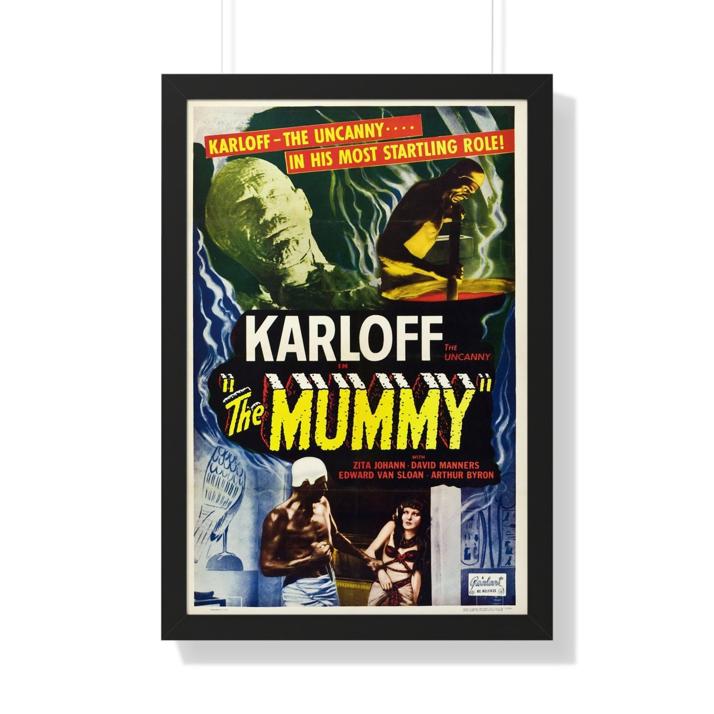 THE MUMMY (2) 1932 - Framed Movie Poster-20" x 30"-The Sticker Space